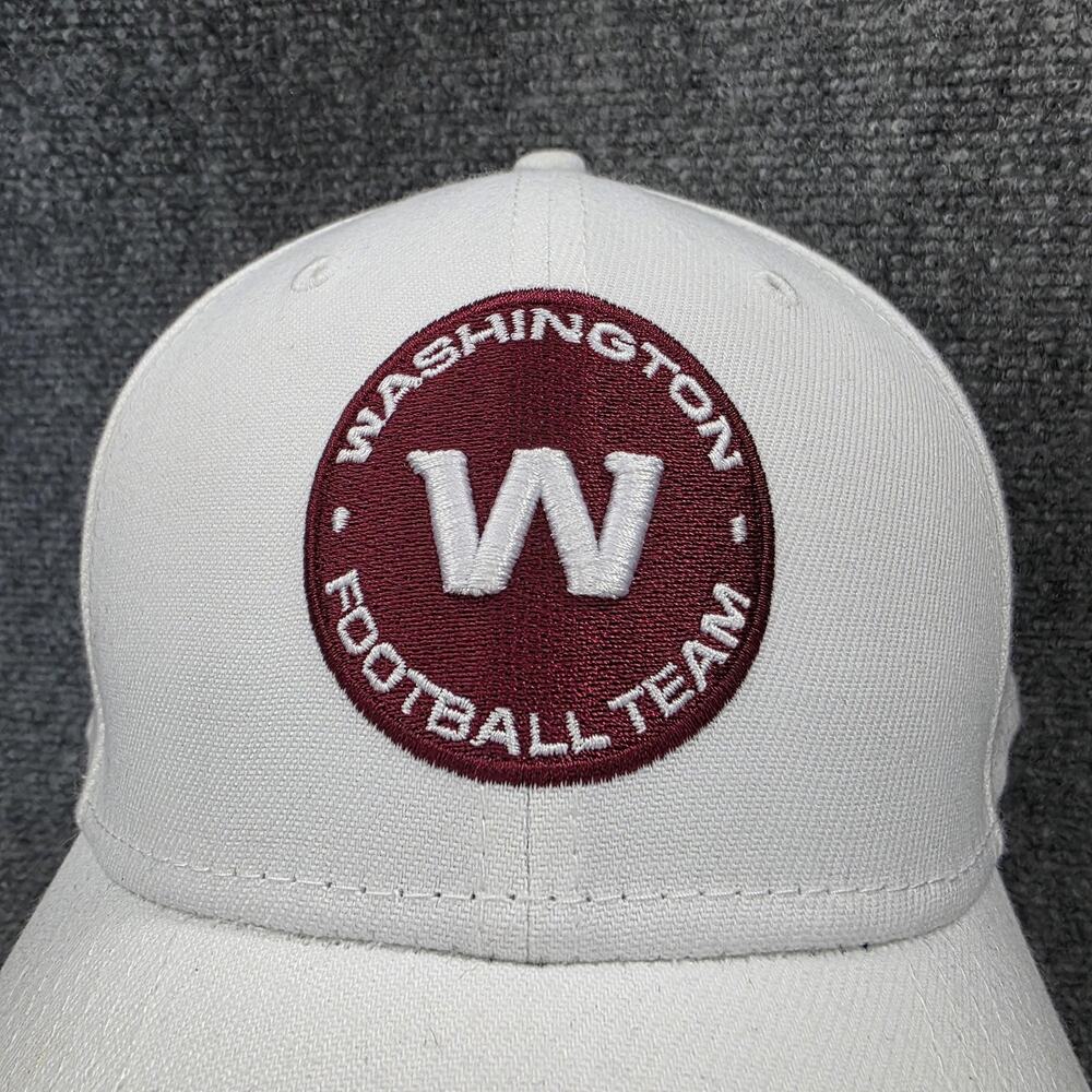 Washington Football Team Hat Cap Fitted Mens Large/XL White NFL Football New Era - Picture 3 of 10